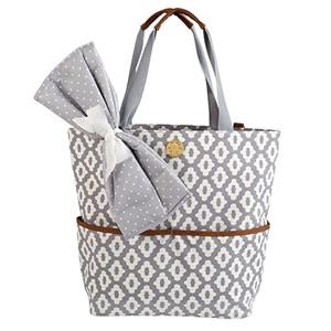 Classic Monogrammed Mud Pie Diaper Tote bag, accessories, Mud Pie, - Sunny and Southern,