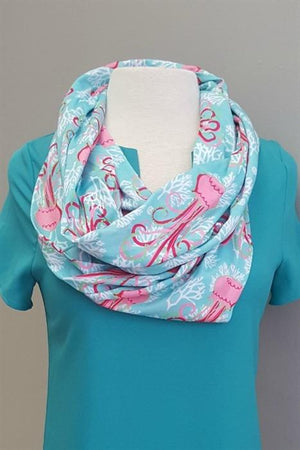 Classic Monogrammed Simply Southern Infinity Scarf, Accessories, Simply Southern, - Sunny and Southern,