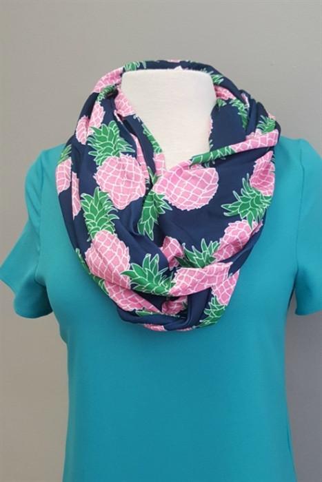 Classic Monogrammed Simply Southern Infinity Scarf, Accessories, Simply Southern, - Sunny and Southern,