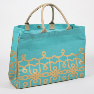 Classic Monogrammed Florence Glamour Juco Bag, Accessories, The Royal Standard, - Sunny and Southern,