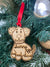 Custom Name Wood Ornament Gingerbread Dog- Single Name