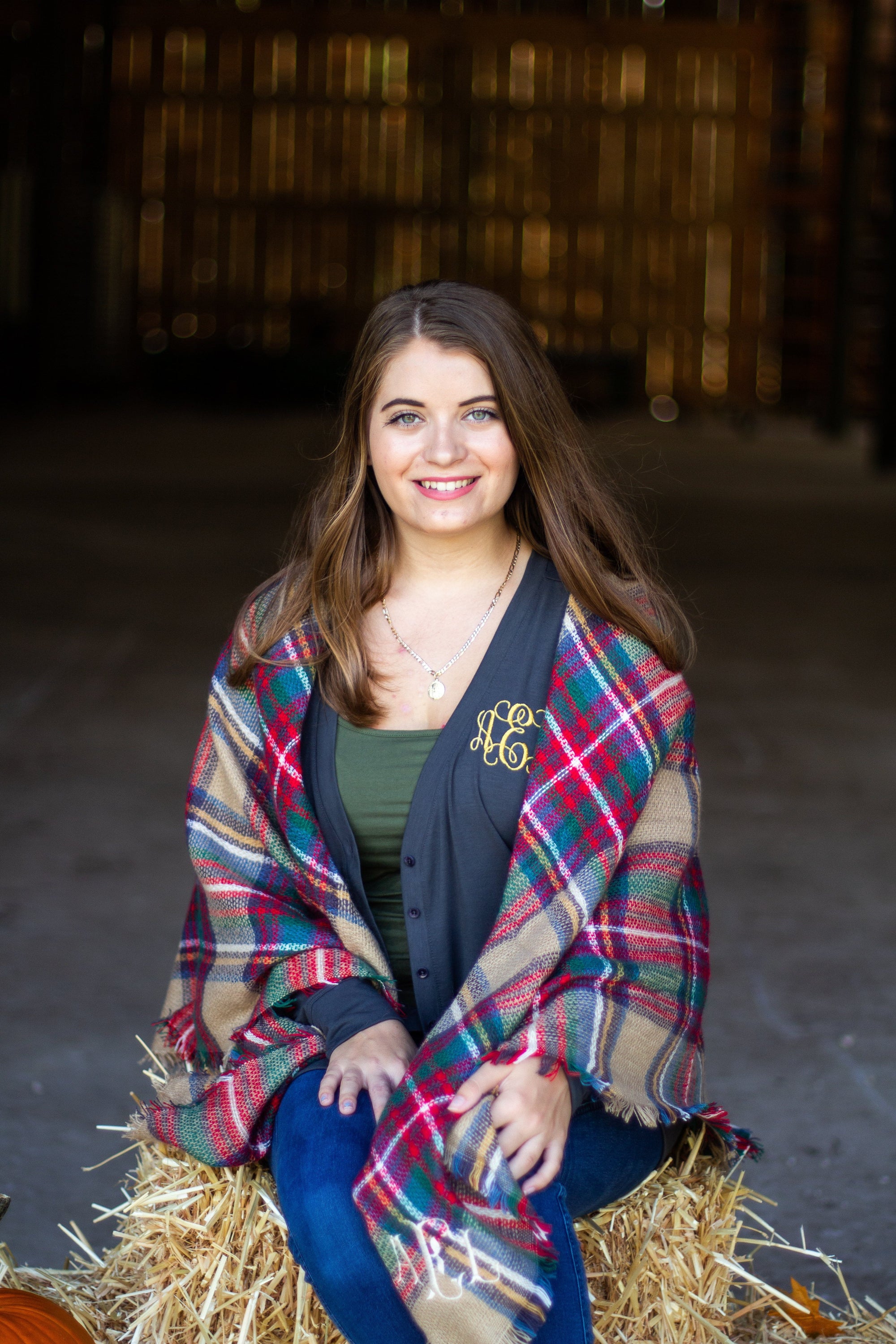 Classic Monogrammed Carly Cardigan - Button Down, Ladies, Sunny and Southern, - Sunny and Southern,