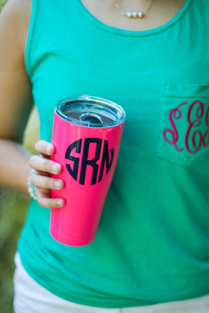 Monogrammed 30 Ounce SIC Tumbler, Accessories, SIC, - Sunny and Southern,