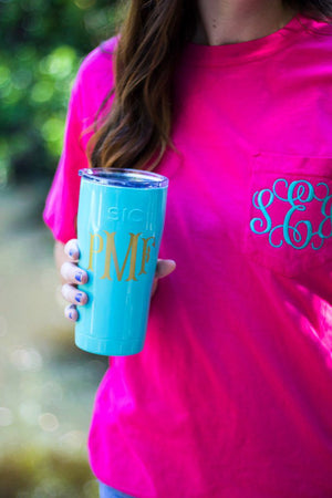 Monogrammed 20 Ounce SIC Tumbler, Accessories, SIC, - Sunny and Southern,