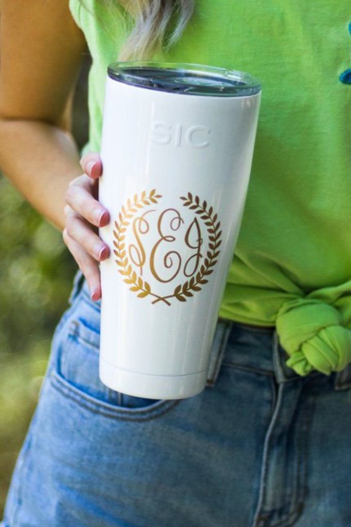Monogrammed 30 Ounce SIC Tumbler