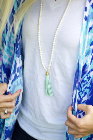 Brynn Tassel Necklace, Accessories, Sunny and Southern, - Sunny and Southern,