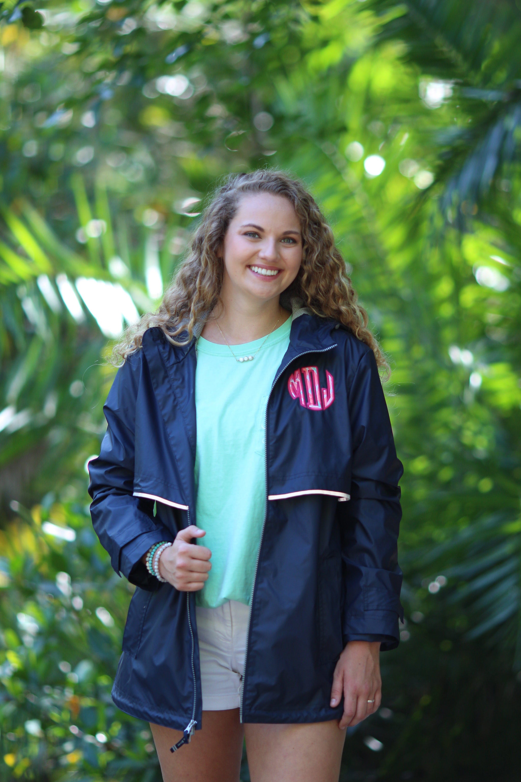 Monogrammed New Englander Rain Jacket