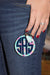 Monogrammed Tropical Round Tassel Key Chain, Accessories, Sunny and Southern, - Sunny and Southern,