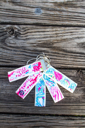 Classic Monogrammed Designer Inspired Key Chain, Accessories, domil, - Sunny and Southern,