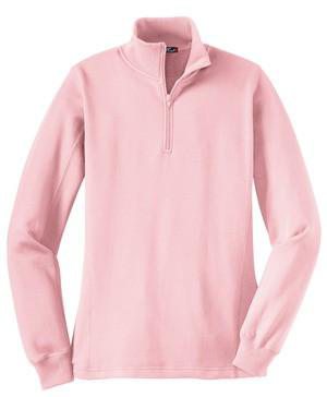 Lilly State Monogrammed Quarterzip Sweatshirt Jacket, Ladies, Sanmar/virg, - Sunny and Southern,