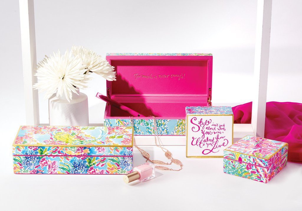 Lilly Pulitzer Lacquer Box - Sunny and Southern