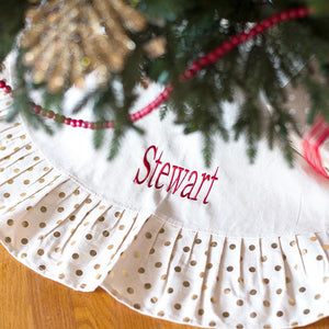 Personalized Stocking and Tree Skirt Set, , Sunny and Southern, - Sunny and Southern,