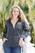 Classic Monogrammed Fleece Zip Up Jacket, ladies, sanmar, - Sunny and Southern,