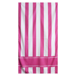 Classic Monogrammed Bermuda Stripe Beach Towel, Accessories, The Royal Standard, - Sunny and Southern,