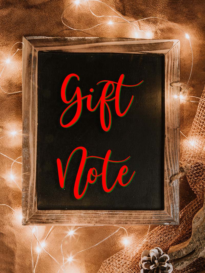 Gift Note