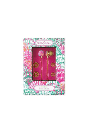 Lilly Pulitzer Ear Buds, accessories, Lilly Pulitzer, - Sunny and Southern,