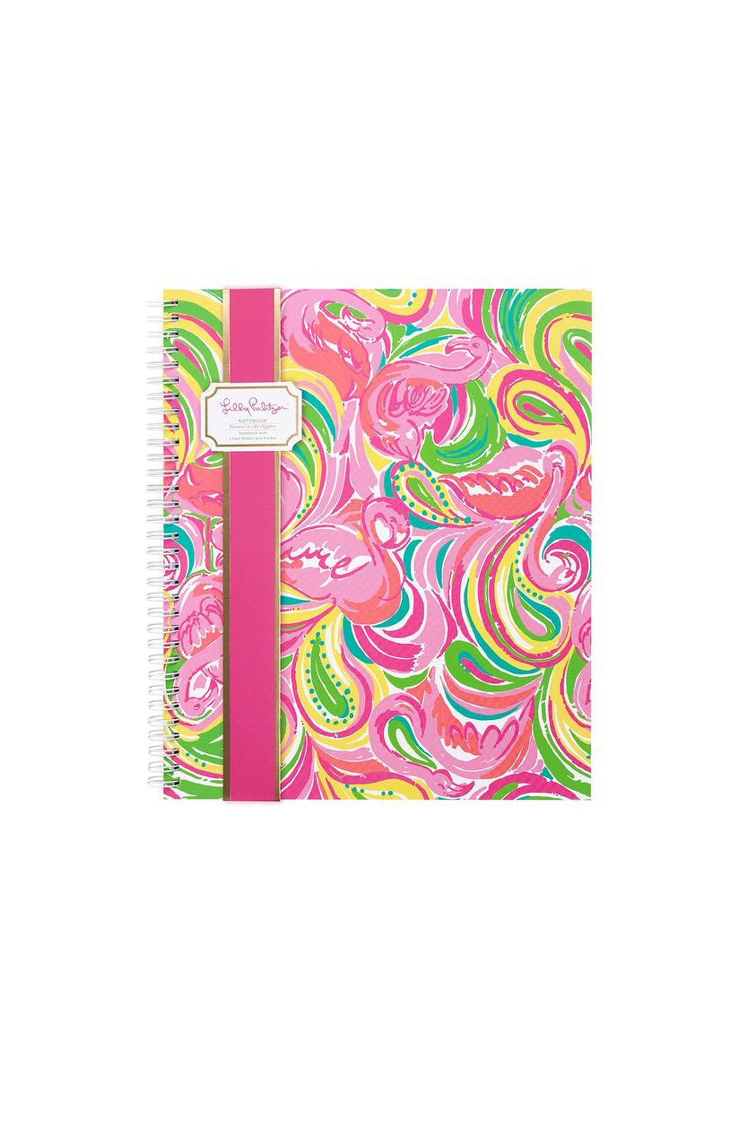 Lilly Pulitzer Monogrammed Large Notebook, accessories, Lilly Pulitzer, - Sunny and Southern,