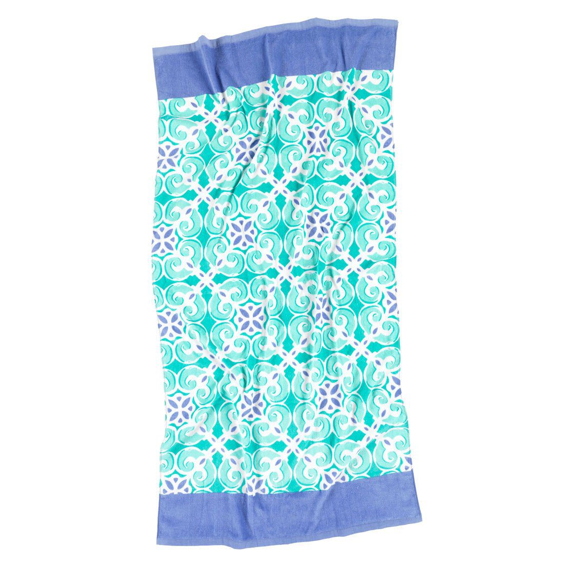 Classic Monogrammed Beach Towel, Accessories, WB, - Sunny and Southern,