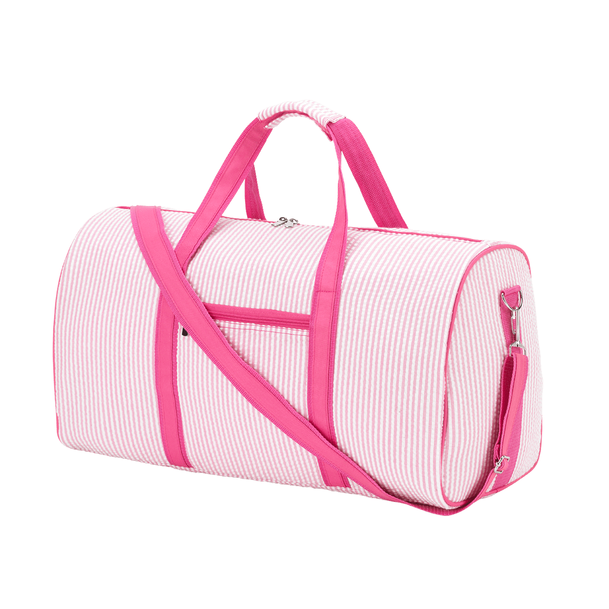 Pink Seersucker Duffle Bag – LL Monograms