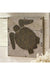 Monogrammed Turtle Plaque, home, Mud Pie, - Sunny and Southern,